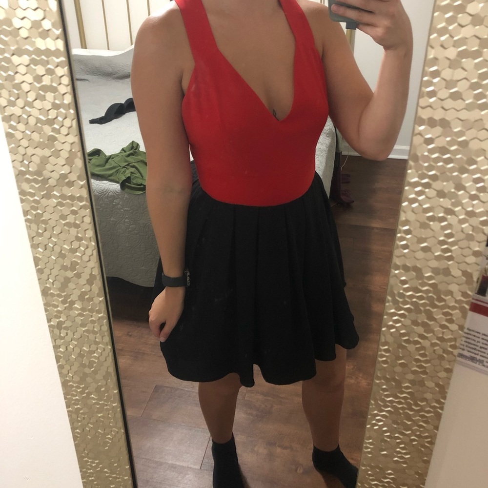 Red Bow Dress